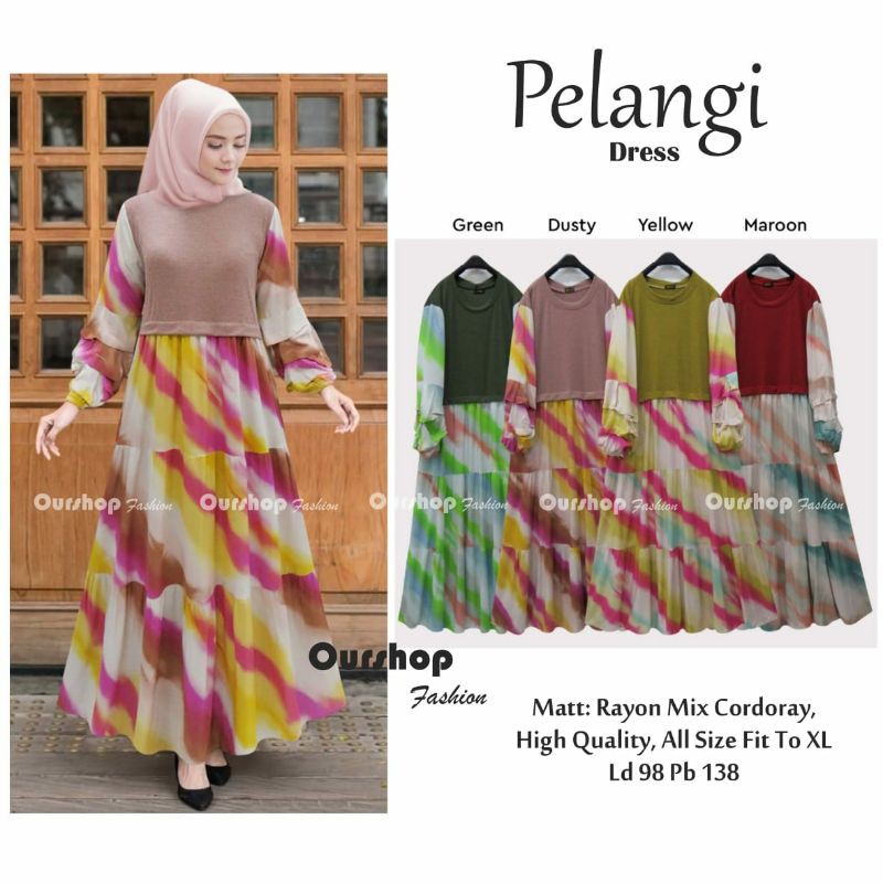 Pelangi Dress by Ourshop Fashion