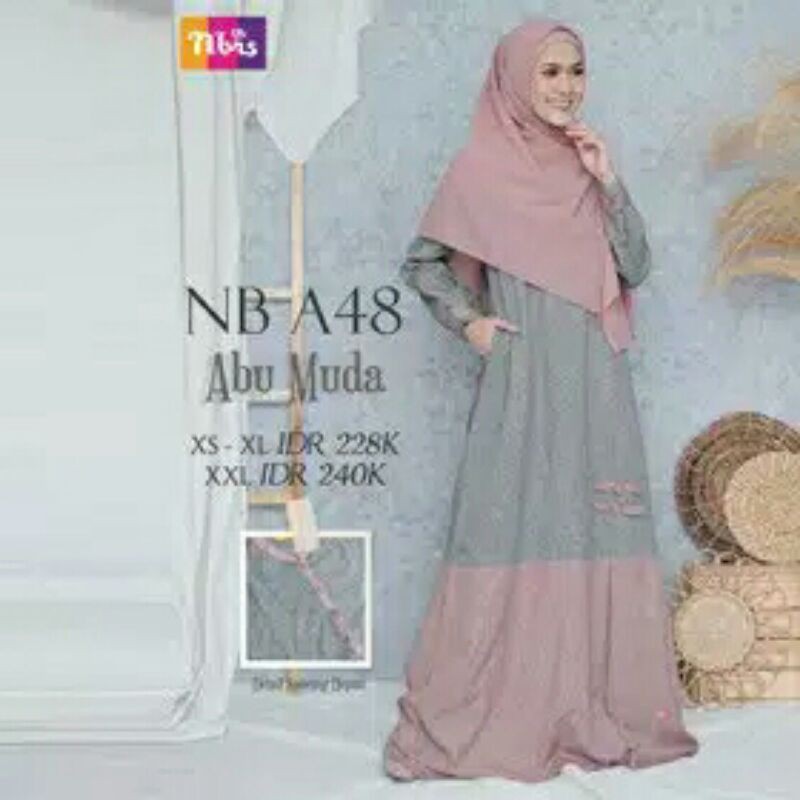 Nibras Gamis Terbaru 2020(NBA48)