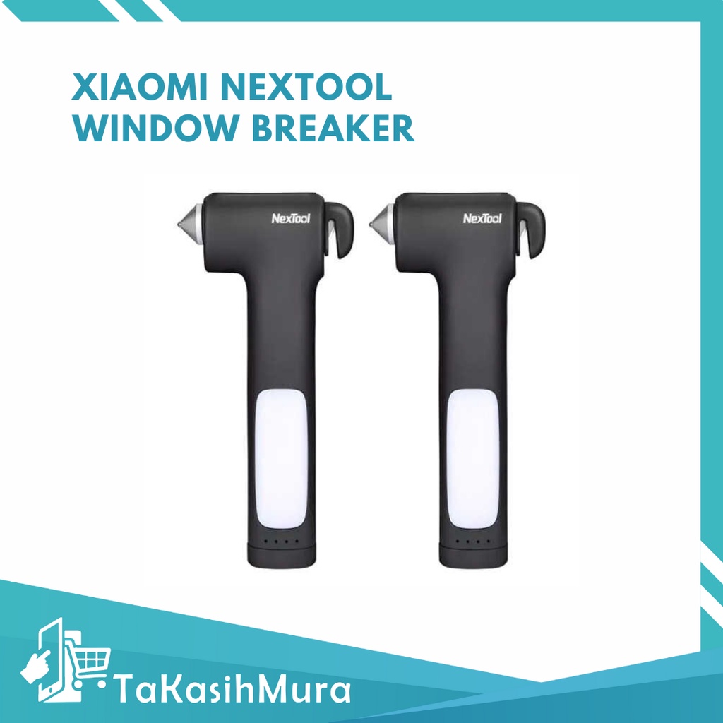 NexTool 4 in 1 Multifunctional Seek Survival Hammer Window Breaker - Pemecah Kaca Jendela