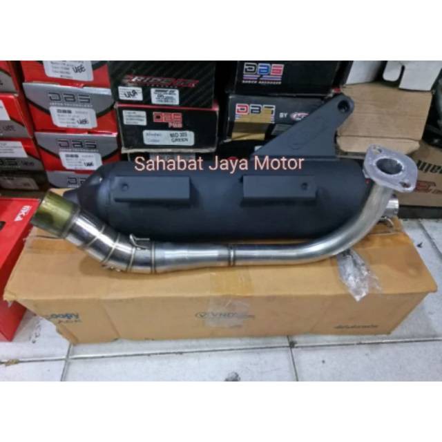 KNALPOT TSUKIGI VND THAILAND NON EMBOS BEAT KARBU BEAT FI SCOOPY KARBU SCOOPY FI - PERLENGKAPAN MOT-