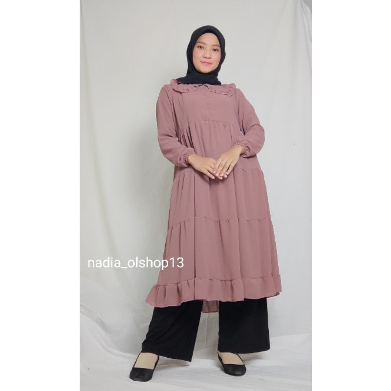 Midi Dress Ceruty Umpak Kode MIDI01