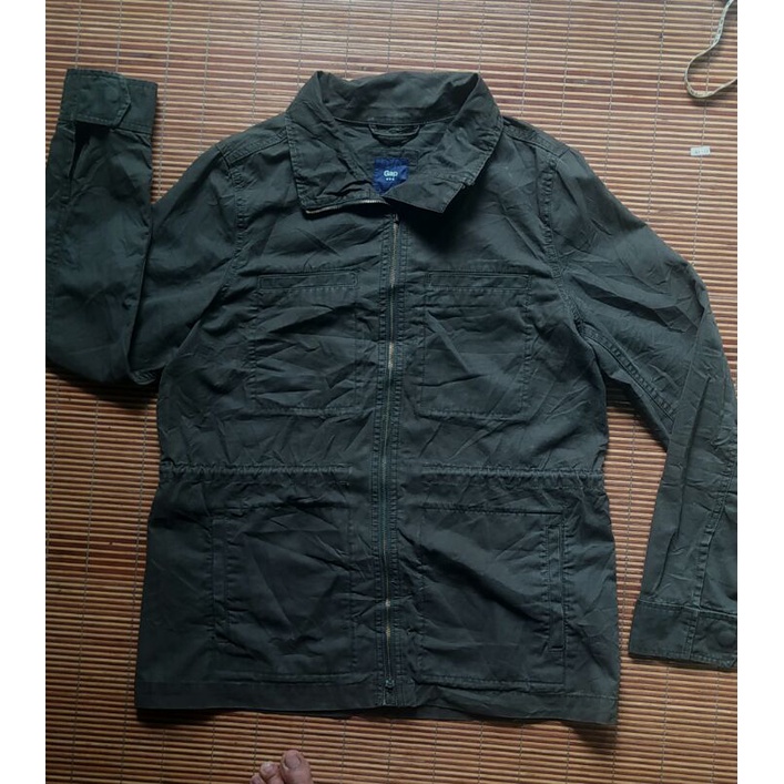 jaket parka army GAP