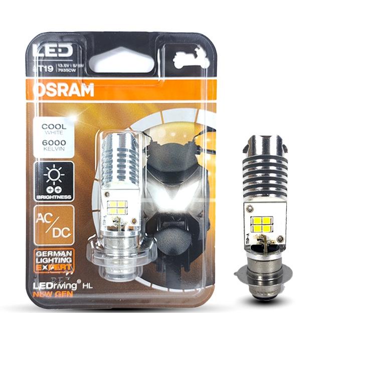 Stock Terkini Bohlam Lampu Depan Led Ac Dc Motor Bebek Matic Beat Supra X Vario 125 Fi Putih Super Paling Terang Original Osram T19