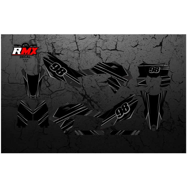 DECAL KLX BF FULLBODY (017) DEKAL STIKER KLX 150 BF/G/SE/NEW 2016 2017 2018 2019 2020 2021 2022 HITA