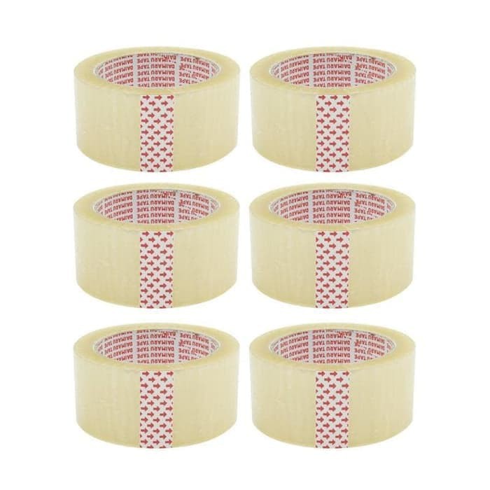 Lakban Bening Daimaru 2 inch Lebar 48mm x 90yard