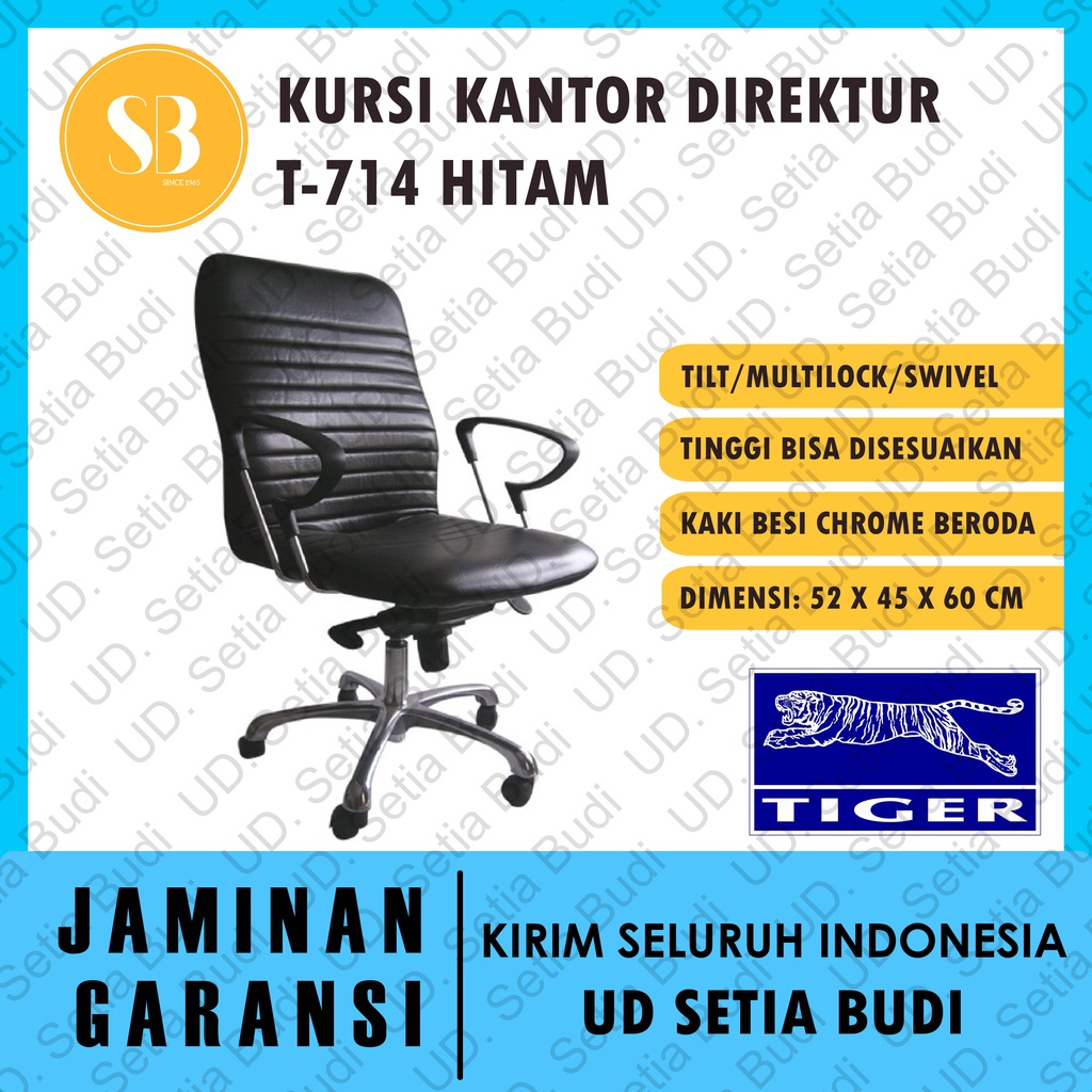 Kursi Kantor Direktur Hidrolis Tiger T-714