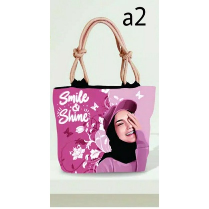 Tote Bag kanvas murah,tote Bag sumbu kekinian,tas wanita