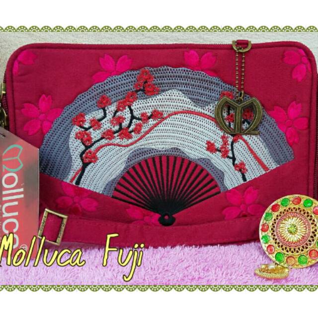TAS SELEMPANG DOMPET CANTIK ORGANIZER BAG MOLLUCA FUJIYAMA