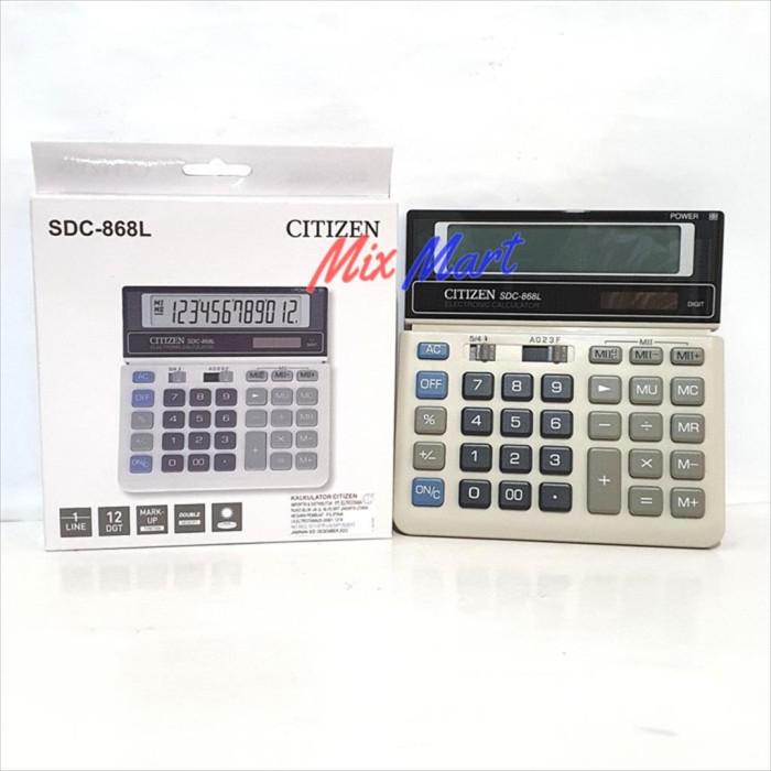 

PROMO! Calculator Citizen SDC 868L Originall 100 % |Kalkulator