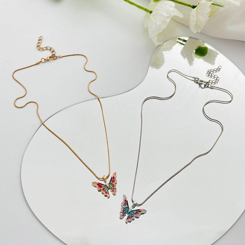 Needway Kalung Perempuan Putri Peri Kreatif Elegan Fashion Perhiasan Vintage Gaya Korea Choker