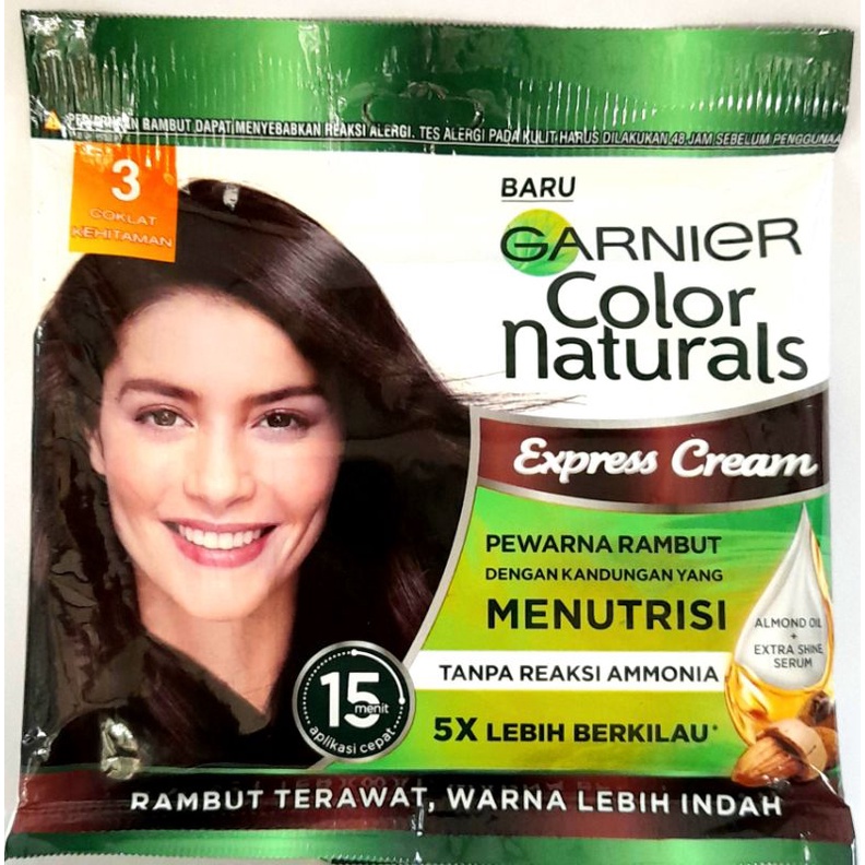 Pewarna Rambut warna Coklat Kehitaman