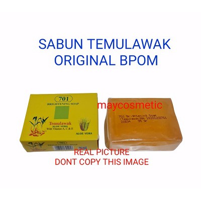 TEMULAWAK SABUN WAJAH 701 BPOM ORIGINAL