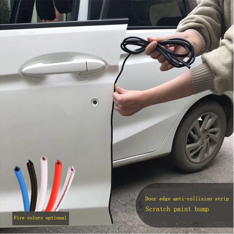 5meter Mobil Bentuk U Pinggiran Pintu Bumper Strip Isolasi Suara sealing Strip sound proof Karet Lis Strip weatherstrip