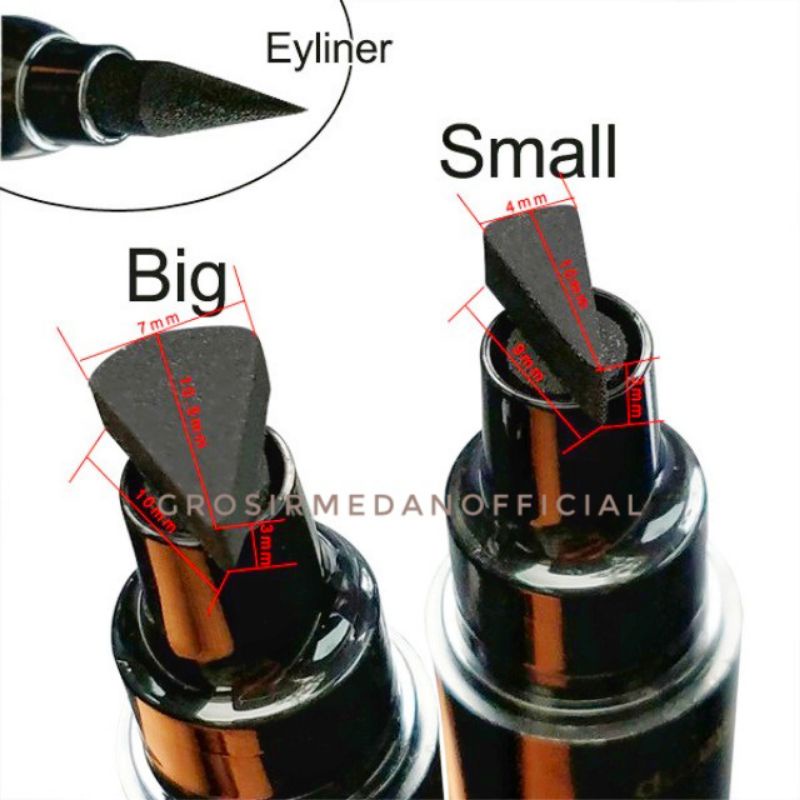 EYELINER STAMP FEALI - HITAM WATERPROOF NATURAL