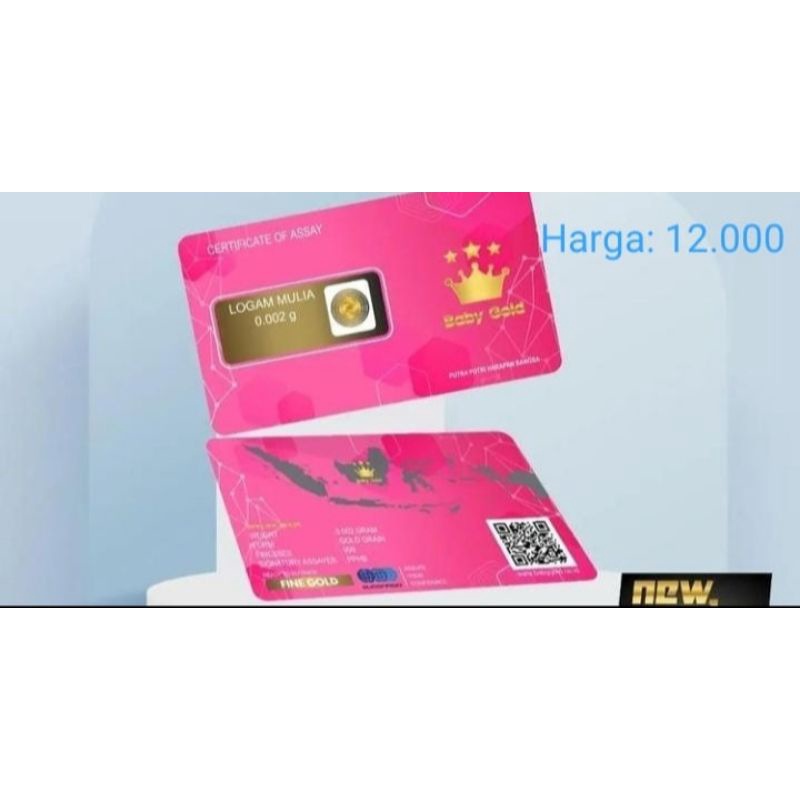 Baby gold 0,002 gr