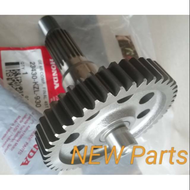 GIGI GIR AS RODA GARDAN BLAKANG BEAT BIT SCOPY SKUPI SPACY SPASI VARIO 110 FI 2012 2013 2014 2015 .2