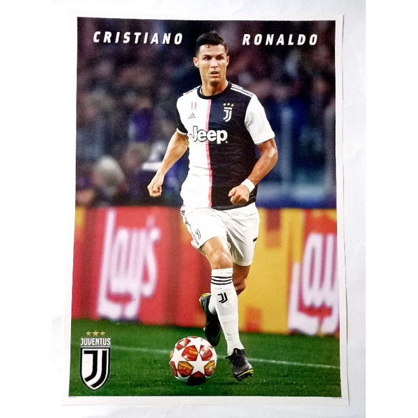 Jual POSTER CRISTIANO RONALDO JUVENTUS BESAR 50 x 70 cm | Shopee Indonesia
