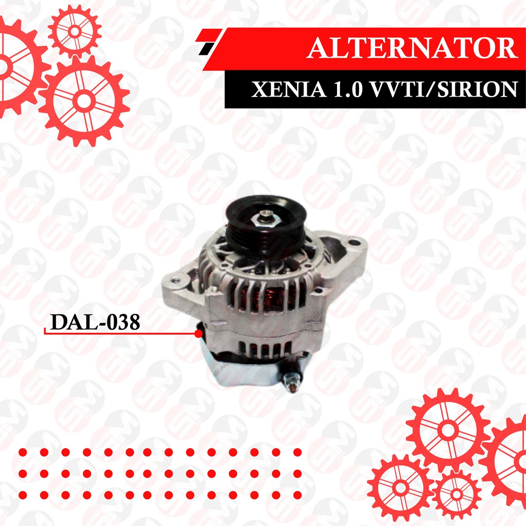 ALTERNATOR/DINAMO AMPER "XENIA 1.0 VVTI/SIRION''