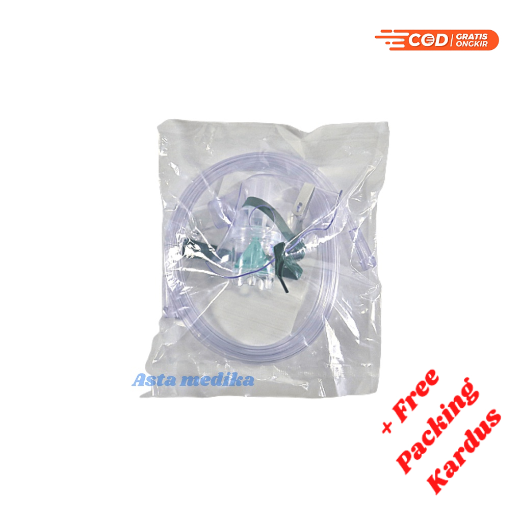 Masker Nebulizer Anak Dewasa GEA Nebulizer Mask Child Adult GEA Satuan