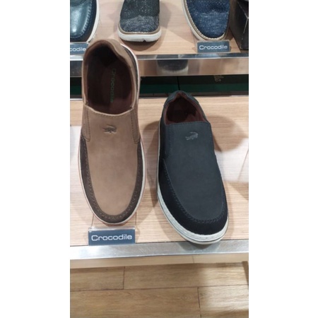 CROCODILE ORIGINAL sepatu pria KULIT SAPI ASLI