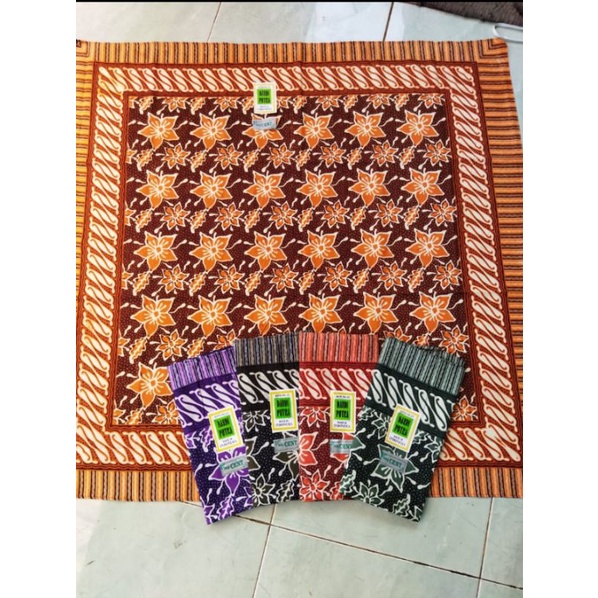 TAPLAK MEJA / TAPLAK MEJA PERSEGI / TAPAK MOTIF BATIK KEKINIAN / BATIK ASLI PEKALONGAN