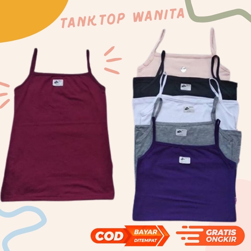 TankTop Lutty - ORIGINAL |   TankTop Tali Kecil - TankTop Tali Kecil Reguler - TankTop Reguler - TankTop Murah