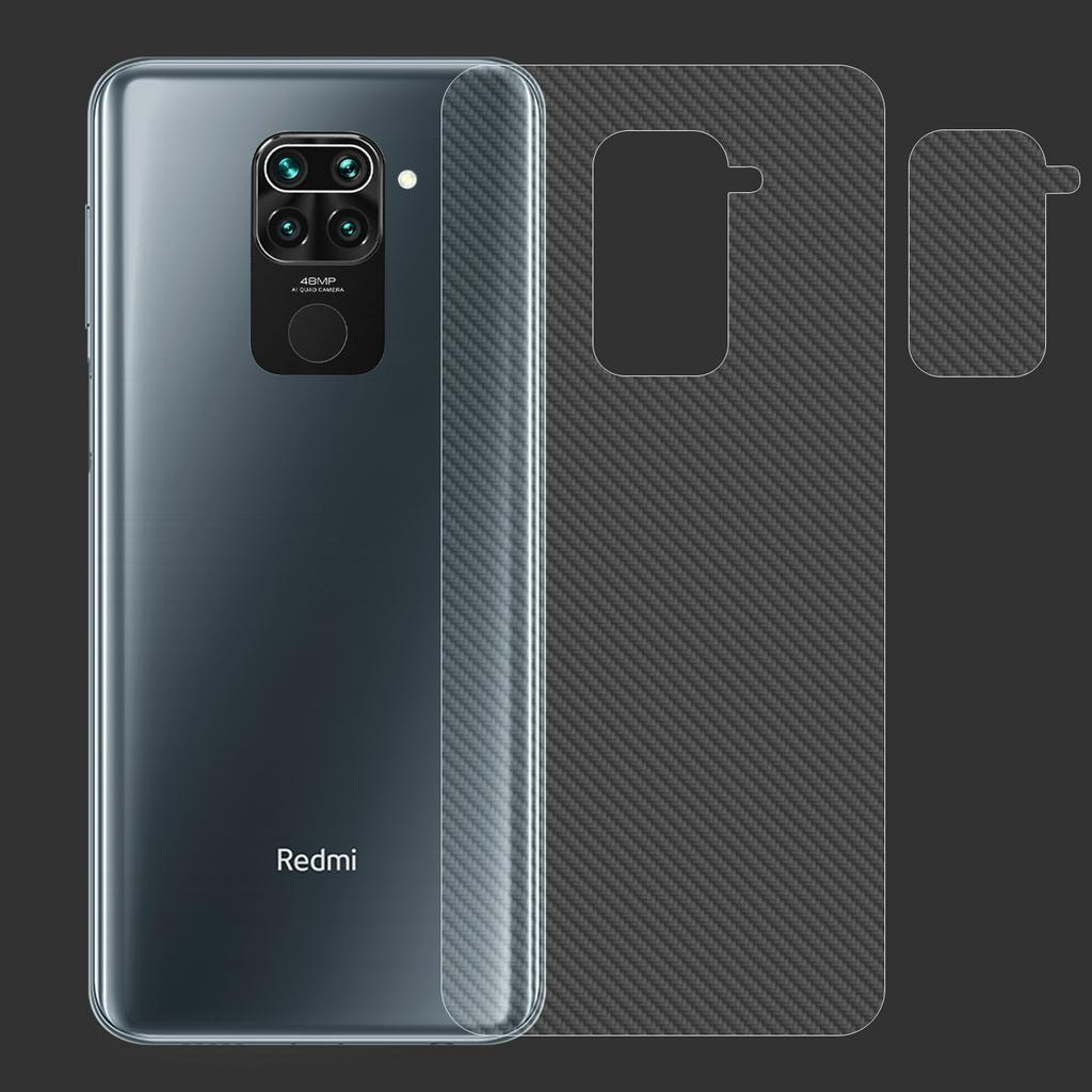 2pcs Film Pelindung Layar Belakang Ultra Slim Anti Gores / Slip Untuk Xiaomi Redmi Note 9 Pro