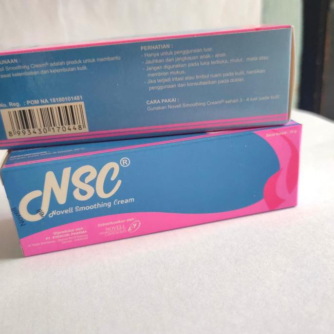 READY STOCK NSC Novell Smooting Cream