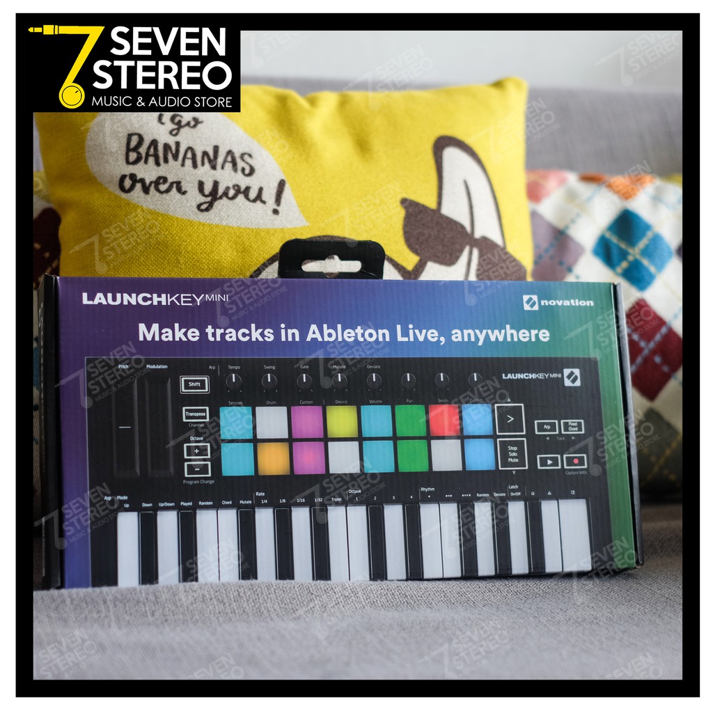 Novation Launchkey Mini MK3 Compact And Portable MIDI USB Controller