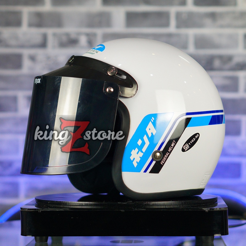 HELM HONDA GANK GL SERIES KACA DATAR/CEMBUNG