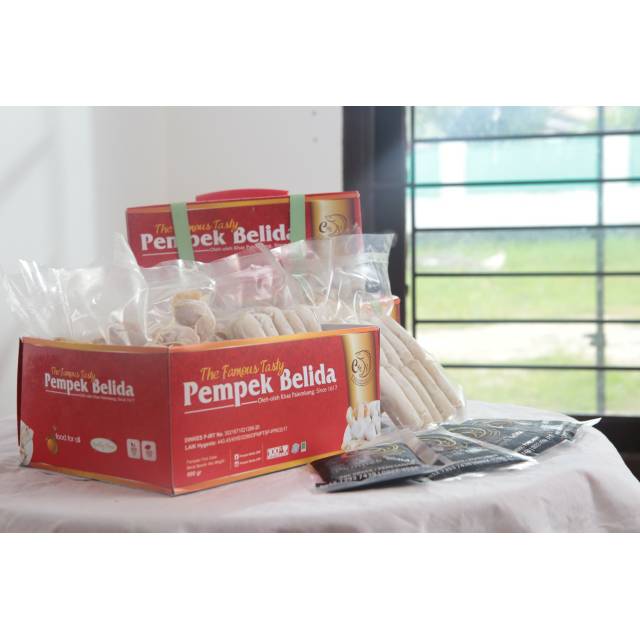 

Pempek Ikan Belida Palembang Asli Satuan KAPAL SELAM/ TELOR BESAR 1 pack