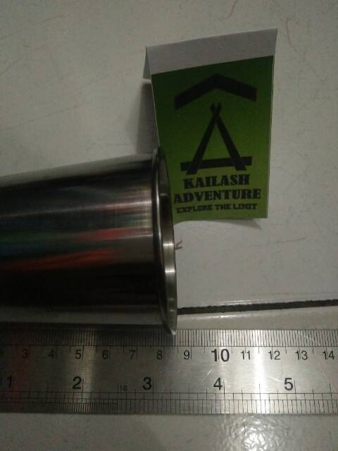 Gelas Stainless Steel Set Chanodug 4 pcs termasuk sarung - Detail pada gambar dan deskripsi