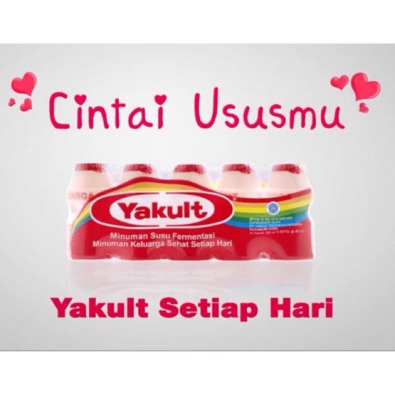 

minuman yakult 1 biji