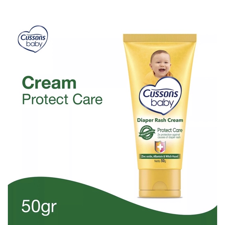 Cussons Baby Diaper Rash Cream Protect Care 50gr 50 gr