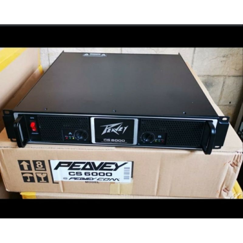 POWER AMPLIFIER PEAVEY CS 6000 CS6000 MURAH