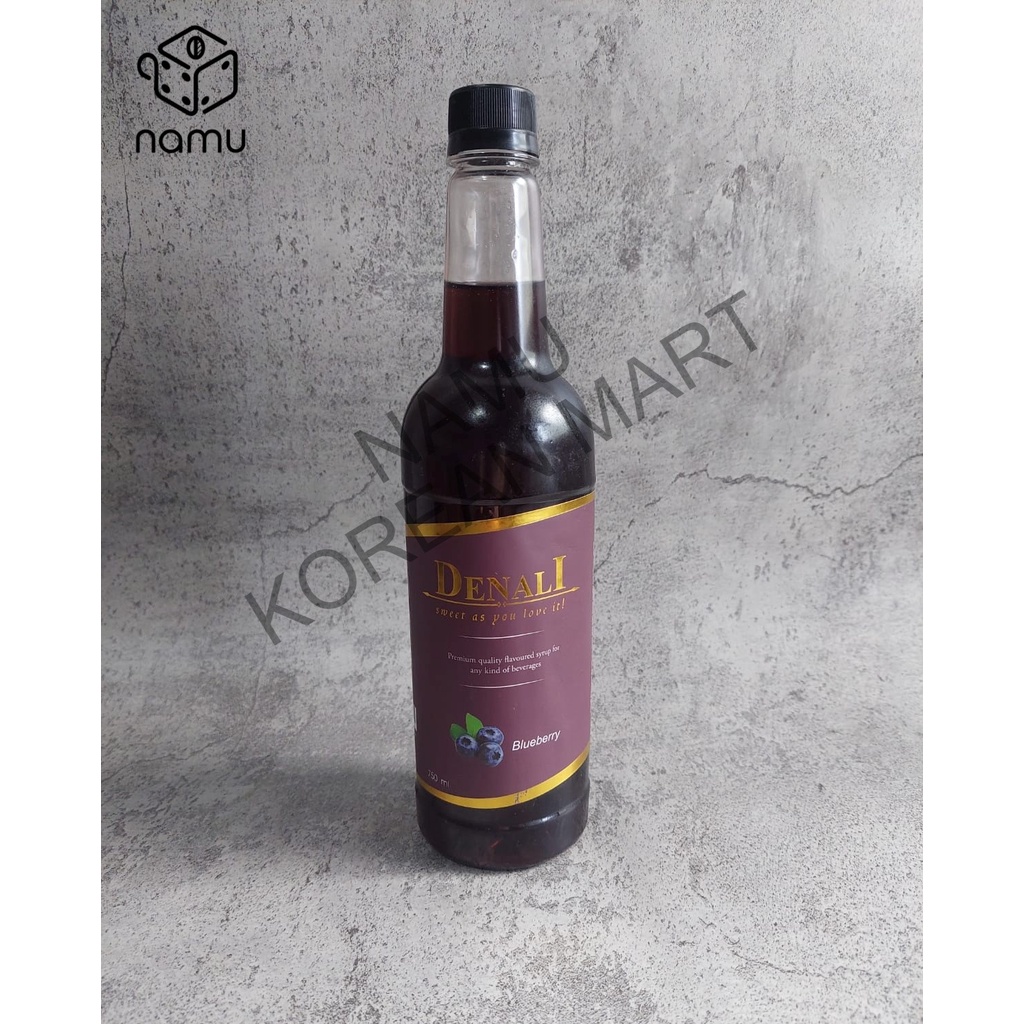 

Denali Syrup Bluberry Flavor / Syrup Rasa Blueberry 750ml