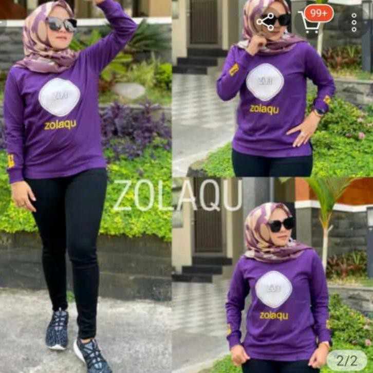 Terlaris.. kaos zolaqu original tanpa ban size m l xl