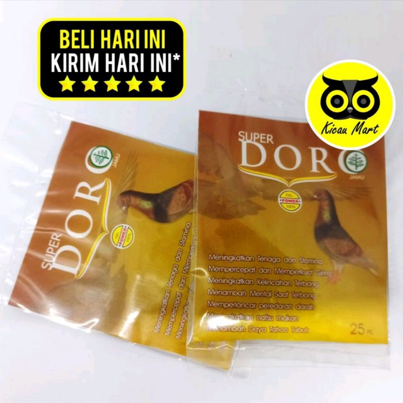 Dor pil obat merpati giring berstamina