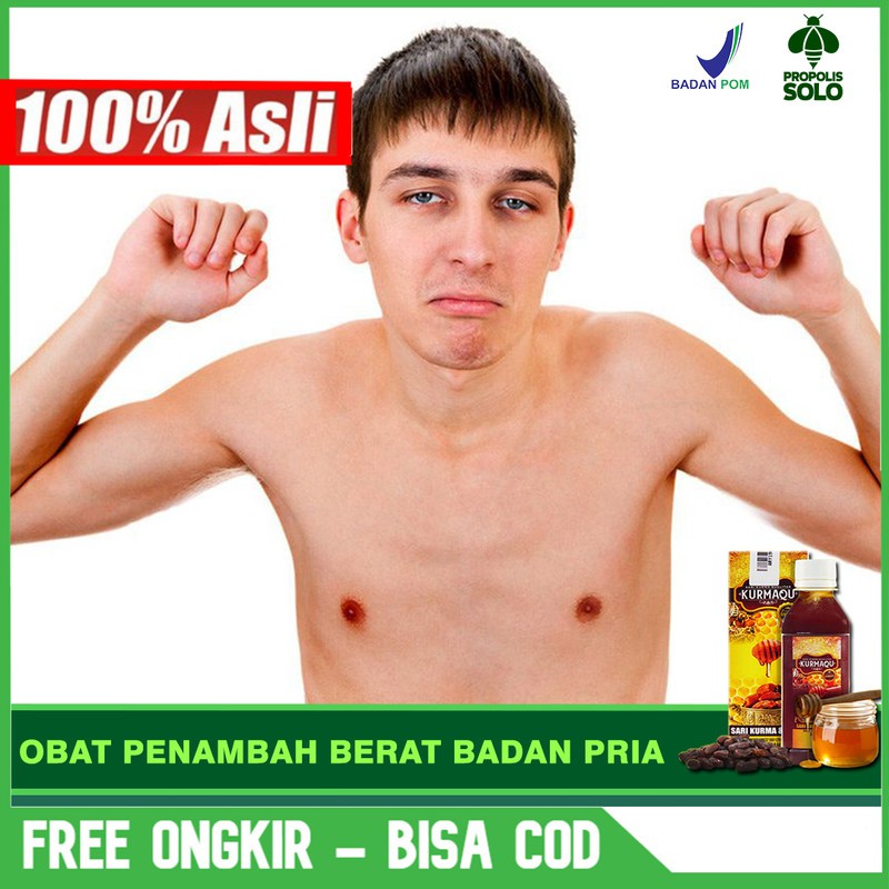 Obat Penambah Berat Badan Pria Gemuk Dewasa Anak Terlaris Madu & Sari Kurma Di SOLO Bisa COD