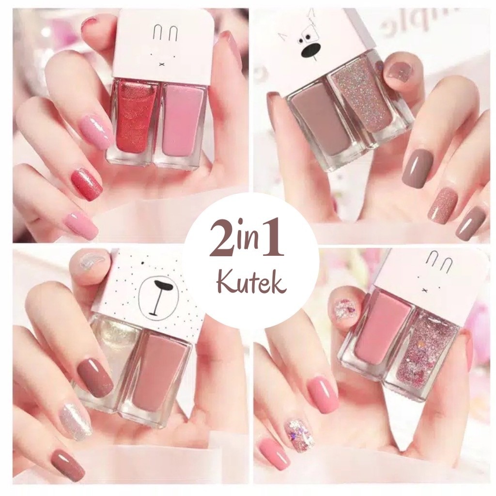 Kutek 2in1 Gel Nail Polish Cat Kuku