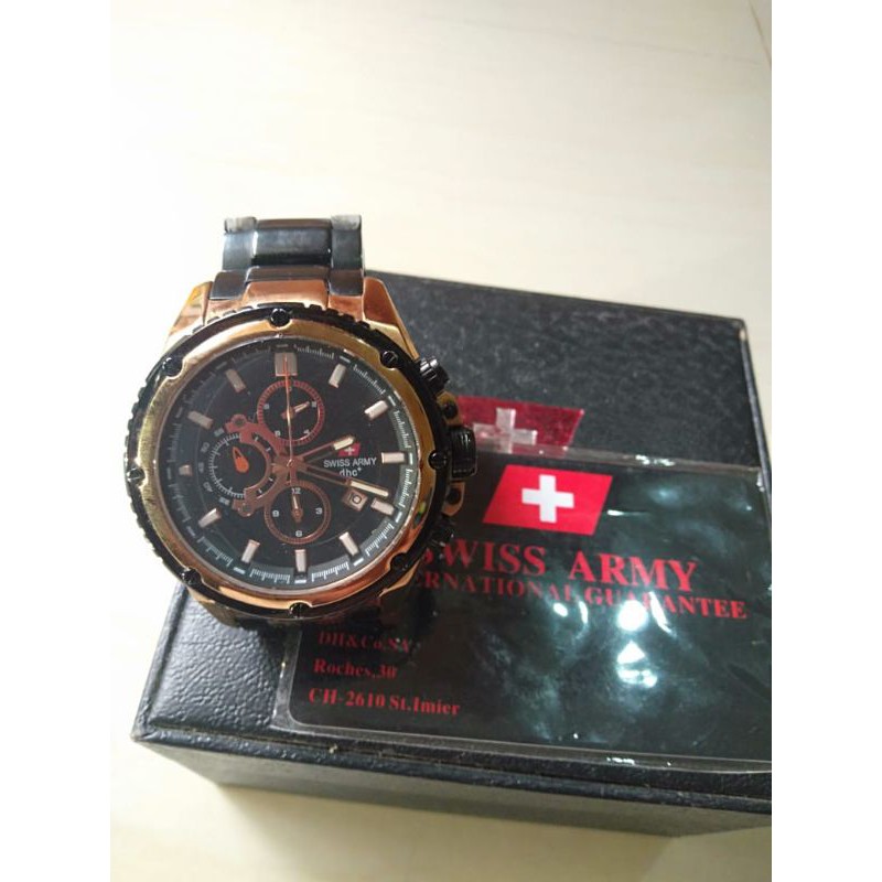 Jam Tangan Swiss Army SA2183MR ORI (Preloved good condition)