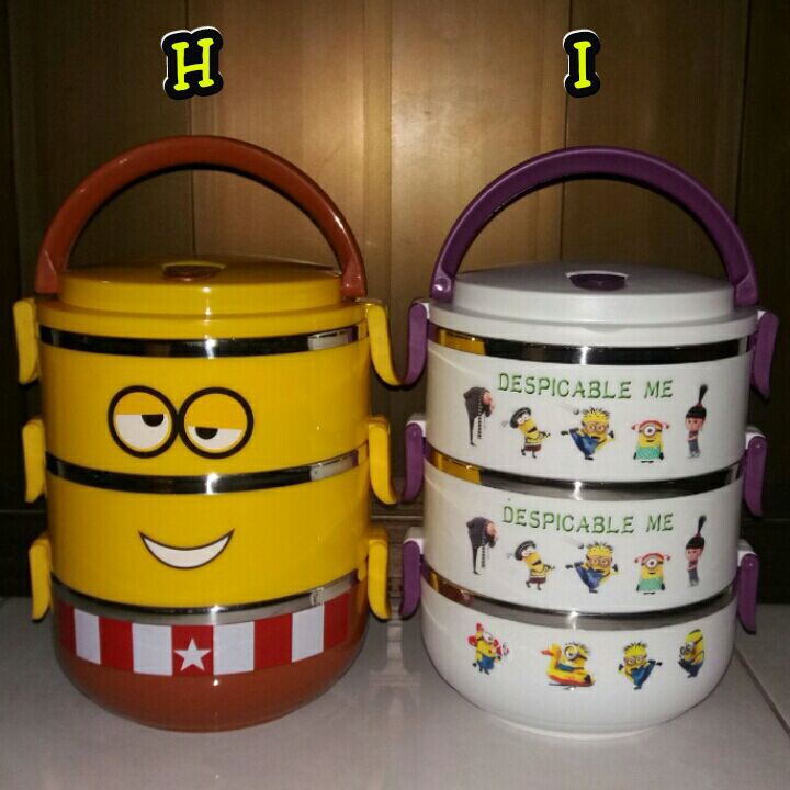 Rantang Karakter 3 Susun