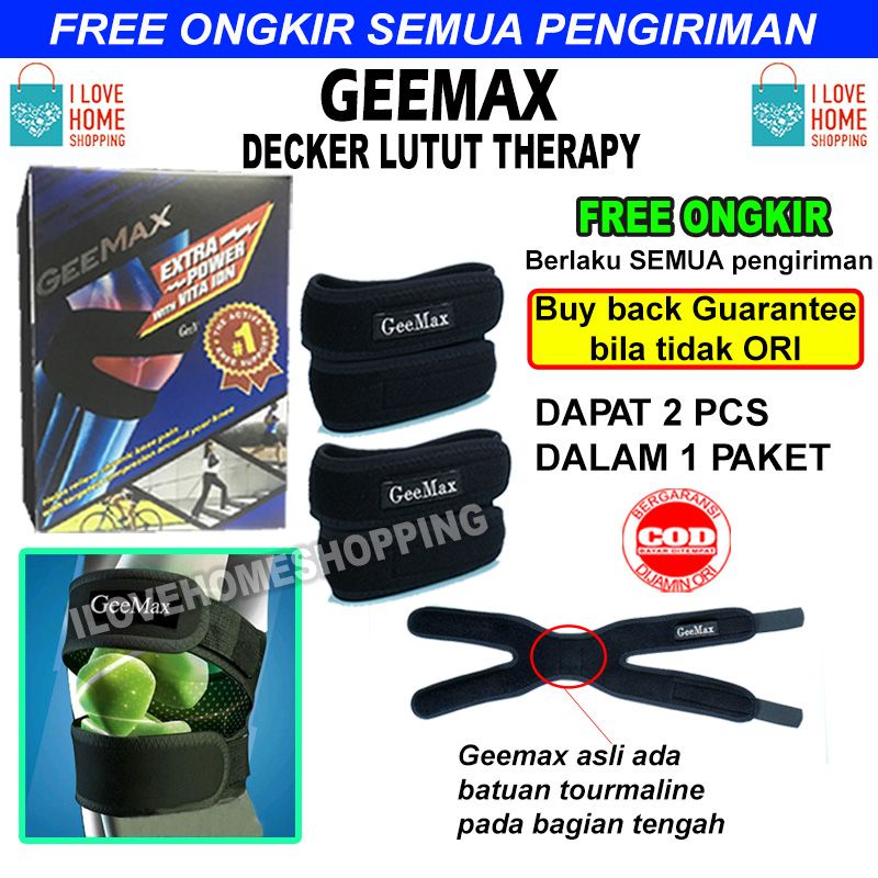 (Original) GEEMAX POWER KNEE ORIGINAL Exp Lama Termurah