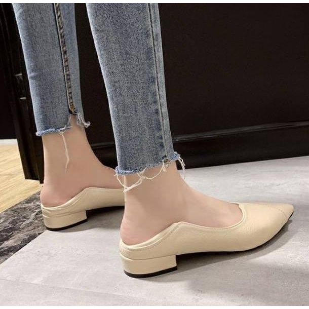 Promoku Sepatu pantofel wanita hak 2 cm ys 905 .: