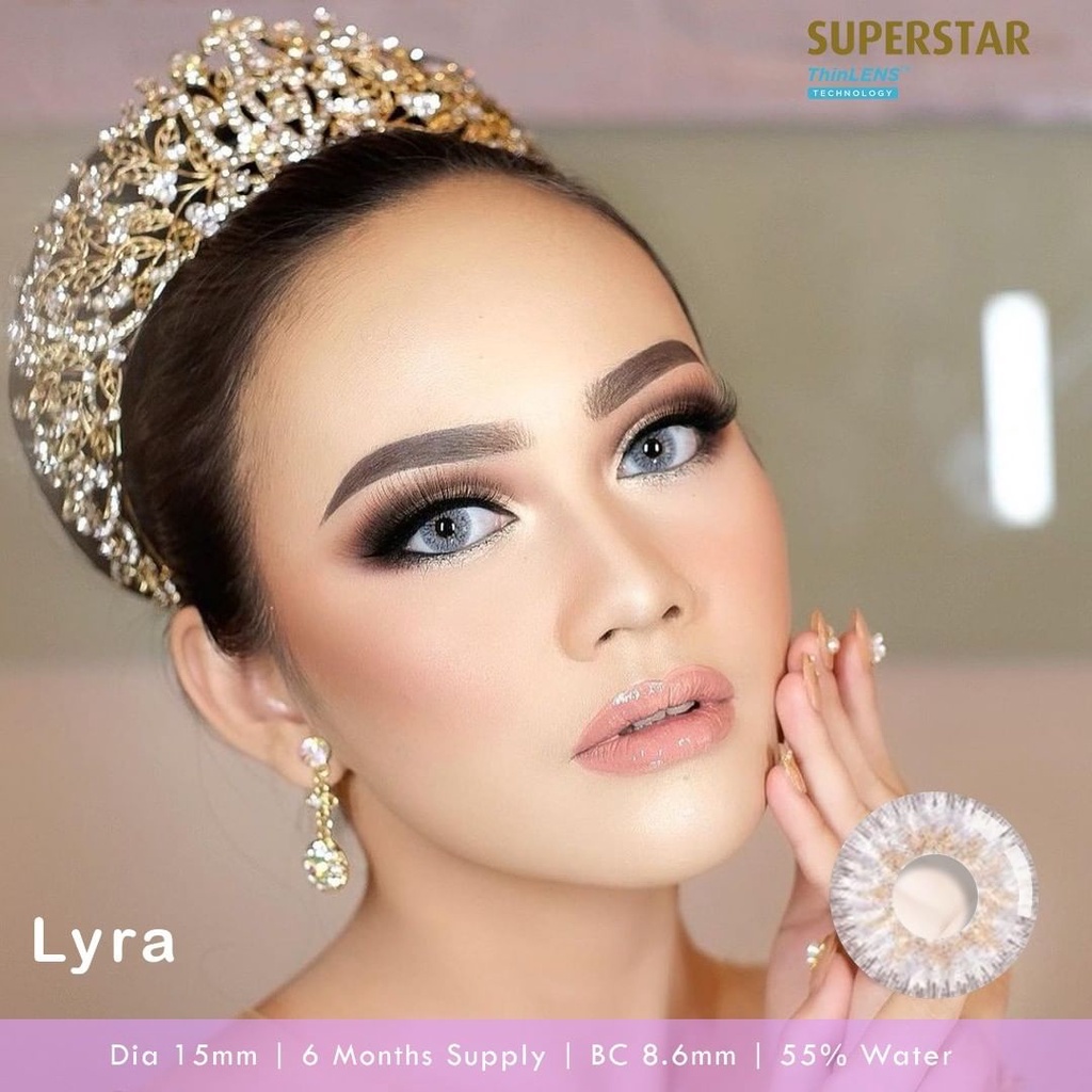 Superstar Lyra lensa warna softlens premium