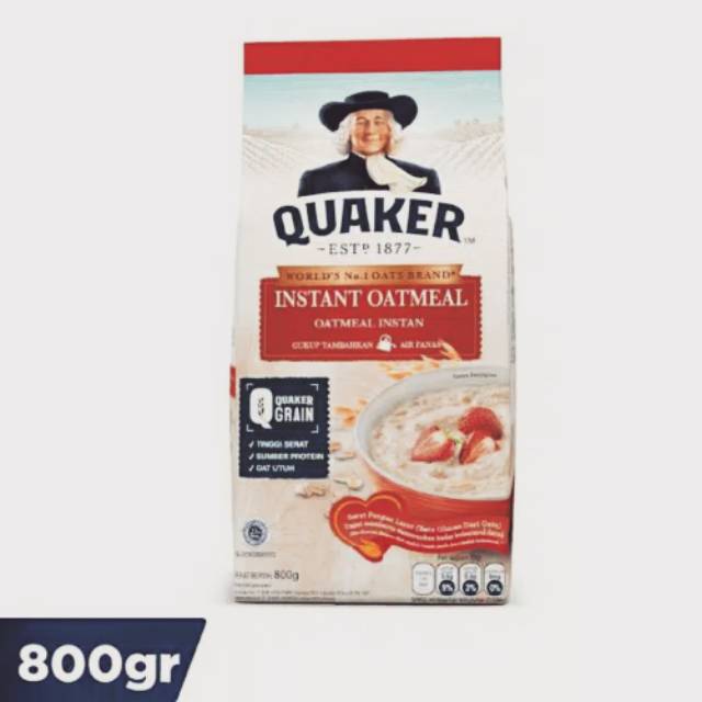 

Quaker Instant Oatmeals 800 gr