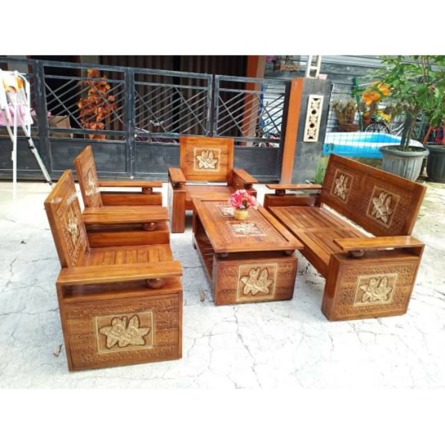 Kursi Tamu Kayu Jati mebel jepara