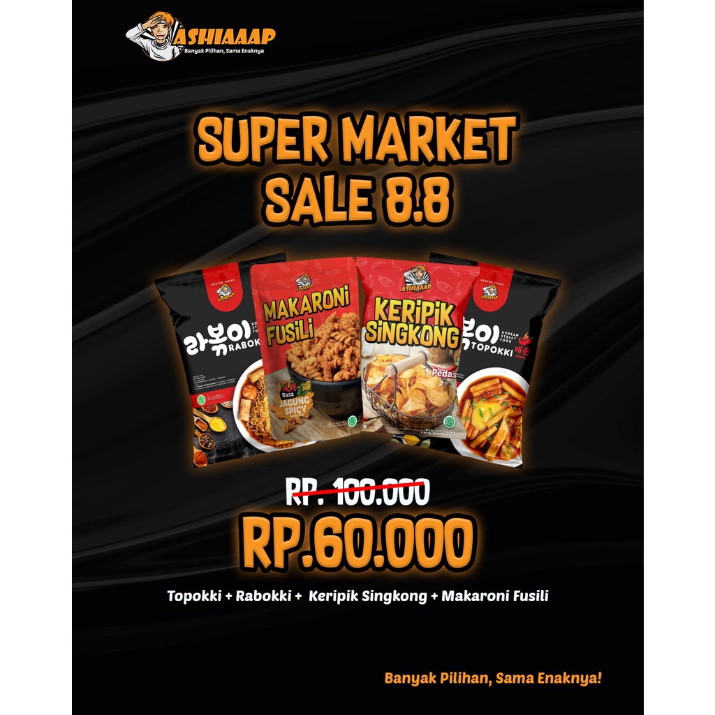 

[SUPER MARKET 8.8 SALE] BUNDLING ASHIAAAP 2
