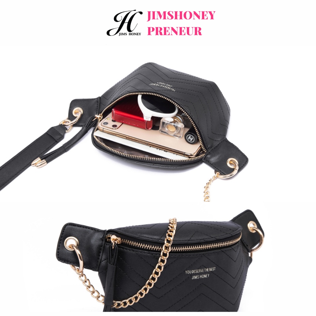 Waistbag Wanita Import Jims Honey CANDY Bag Tas Pinggang Wanita Murah Original