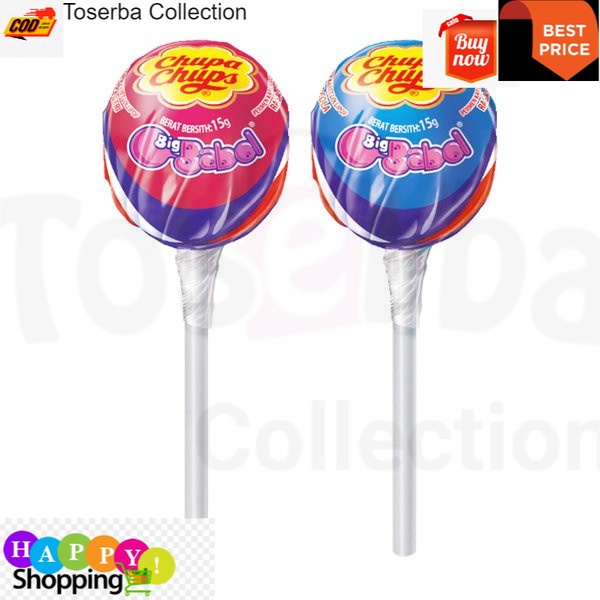 

Toserba Collection Permen Karet BigBabol Lolipop Chupa Chups 15gr Bandung - Cimahi